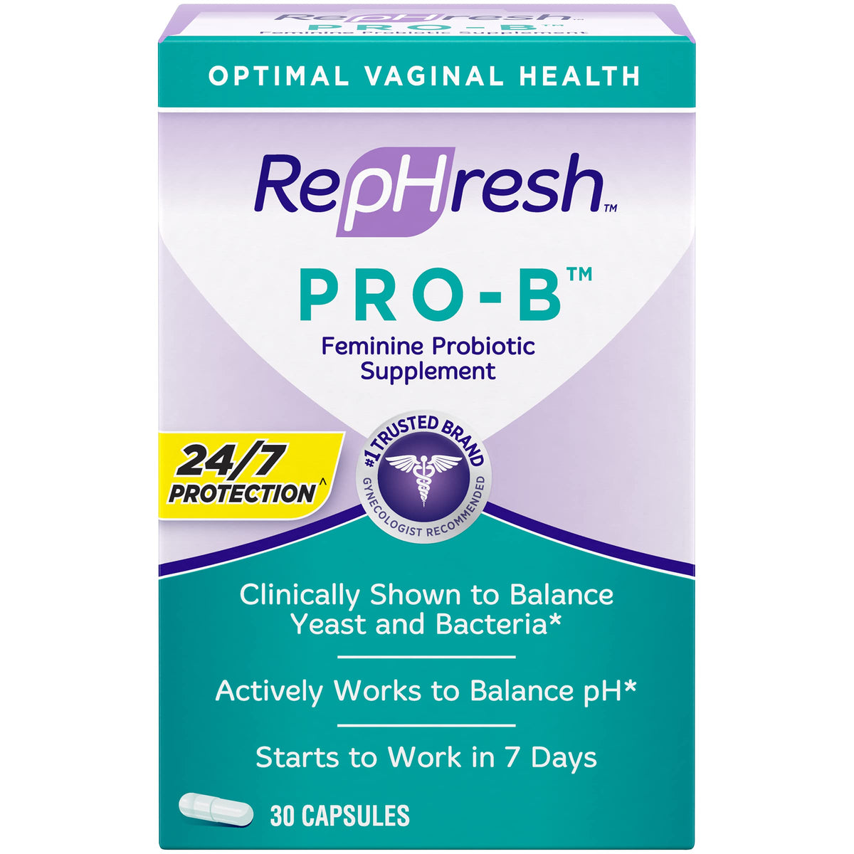 RepHresh Pro-B Probiotic Feminine Supplement - 5 Pack My StoreBuy Supplements Australia