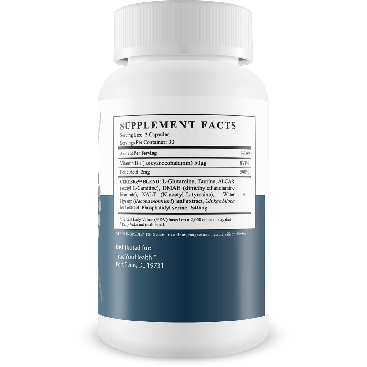 Advanced Memory Formula - by True You Health - Our Best Memory & Brain Formula - Formulated with Ginkgo Biloba and Other Premium Ingredients for Cognitive Performance, Focus, and Clarity - Maple Wellness Supplements