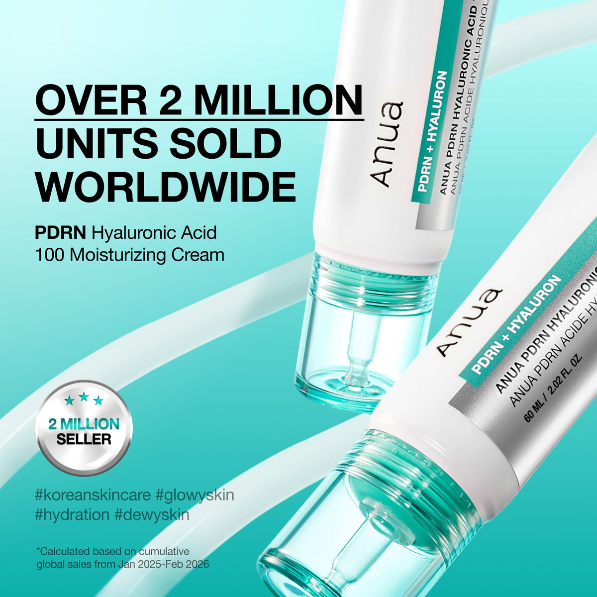 Anua PDRN Hyaluronic Acid 100 Moisturizing Cream, Lightweight, Non-Greasy Hydrating Face Moisturizer with Salmon DNA - Maple Wellness Supplements