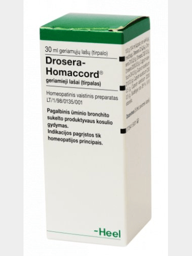 Buy Drosera-Homaccord Homeopathic oral cough drops, 30 ml - Vitaza UK Supplements UK