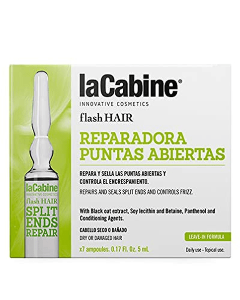 Buy La Cabine Flash Hair Repair Split Ends Controls Frizz Ampoules 7x 5ml/0.17 fl oz - Vitaza UK Supplements UK