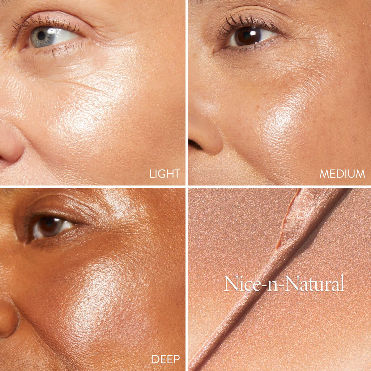 LAURA GELLER NEW YORK The Wonder Balm Cream Illuminator - Hydrating Weightless Subtle Hint of Color + Glow for Mature Skin - Vegan Squalane - Apply to Cheeks & Lips (01 Nice-n-Natural) - Maple Wellness Supplements