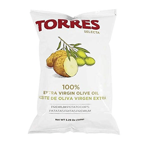 Buy Patatas Fritas Torres Olive Oil Premium Potato Chips Big Bag 150g/5.29 Ounce - Vitaza UK Supplements UK