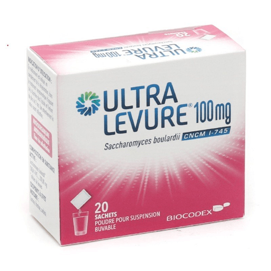 Ultra levure 100mg powder for oral suspension in sachet - Maple Wellness Supplements