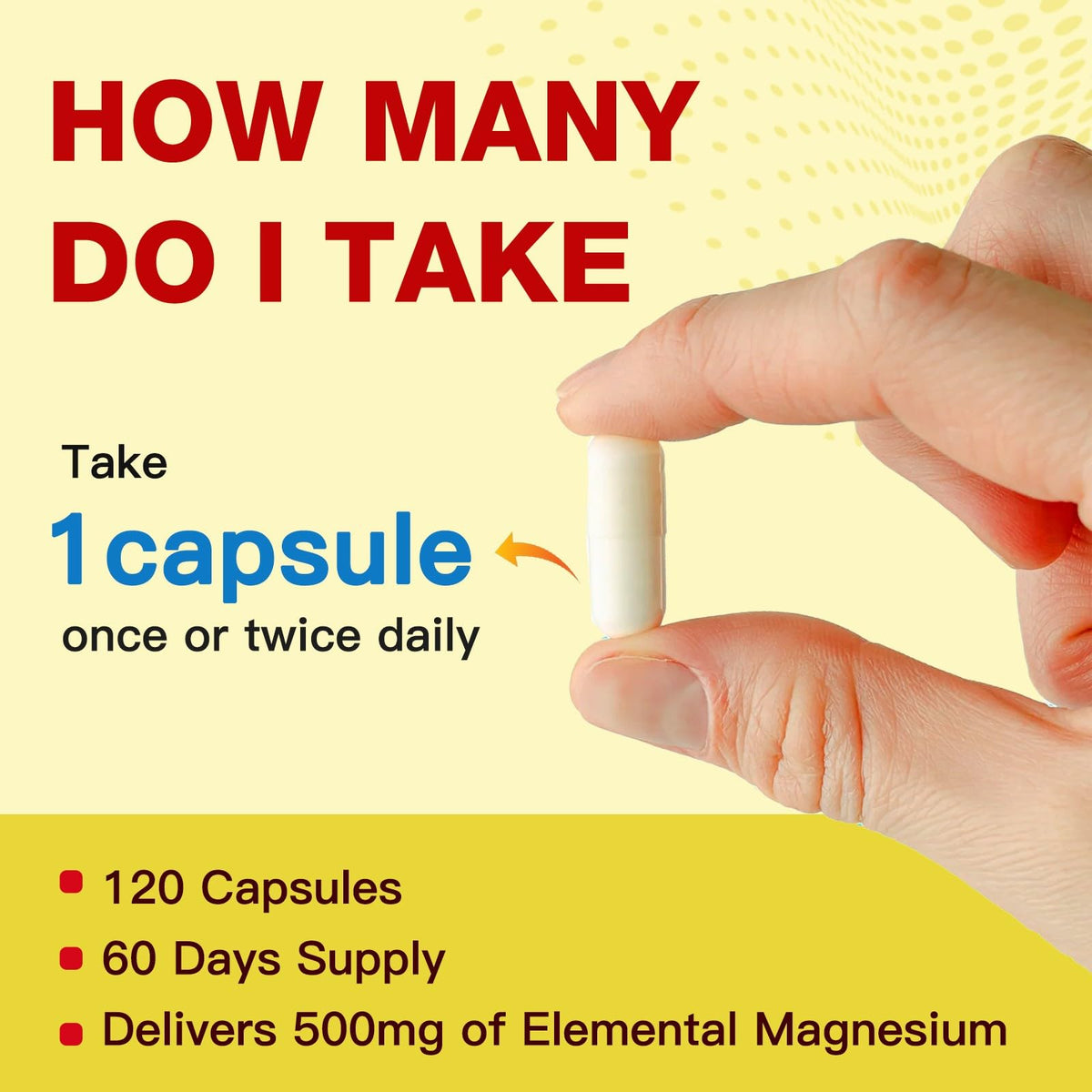10-in-1 Magnesium Complex Supplement, Magnesium Glycinate 500mg with Citrate & Malate, Chelated High Absorption Plus Vitamin D3 & Zinc - for Nerve, Muscle & Bone Support - 120 Capsules - Maple Wellness Supplements