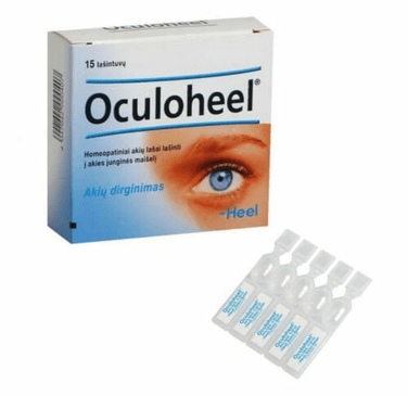 15 vials Heel Oculoheel Eye Drop Vials - 0.45Ml - Pack of 15 by Heel - Maple Wellness Supplements