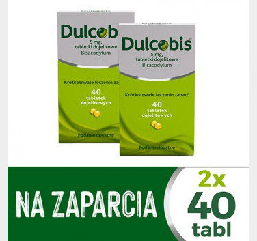 Buy ​2X 40 DULCOBIS 5 mg, 40 gastro-resistant tablets. Constipation Relief. Fast action - Vitaza UK Supplements UK