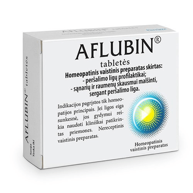 2x 48 tabs Aflubin Homeopathic tablets for colds - Maple Wellness Supplements