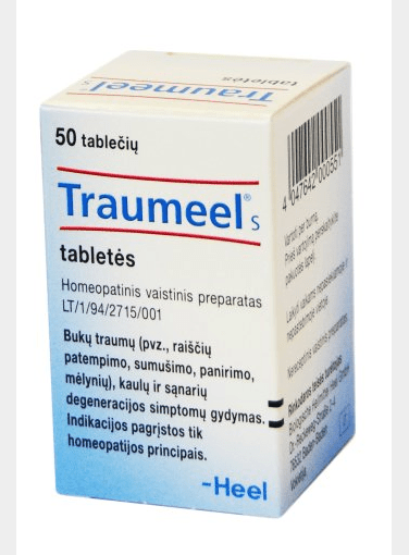 Buy ​2x Traumeel S 50 Tabs for injuries, 100 tabs Total - Vitaza UK Supplements UK