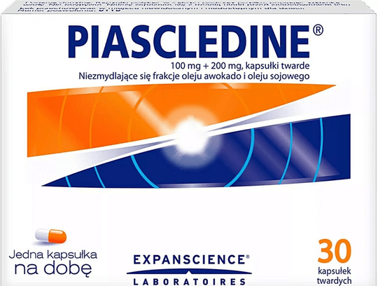 Buy ​30 Caps PIASCLEDINE 300mg Osteoarthritis Anti-Rheumatic Capsules Joints N30 - Vitaza UK Supplements UK