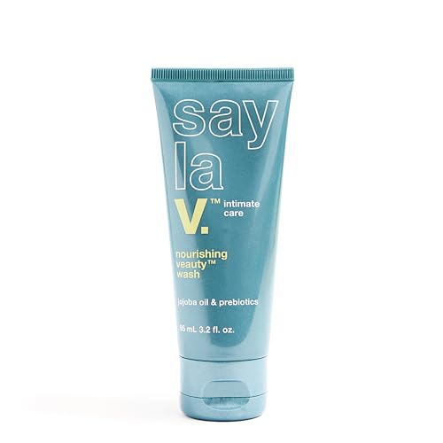 SAY LA V. Nourishing Veauty Feminine Wash, Intimate Vulva Hygiene with Prebiotics, Jojoba, Vitamin E