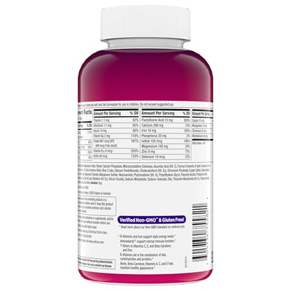 Buy supplements Centrum Multivitamin for Women, Multimineral Supplement with Iron, Vitamin D3, B Vitamins and Antioxidant Vitamins C and E, Gluten Free - Vitaza UK Supplements UK