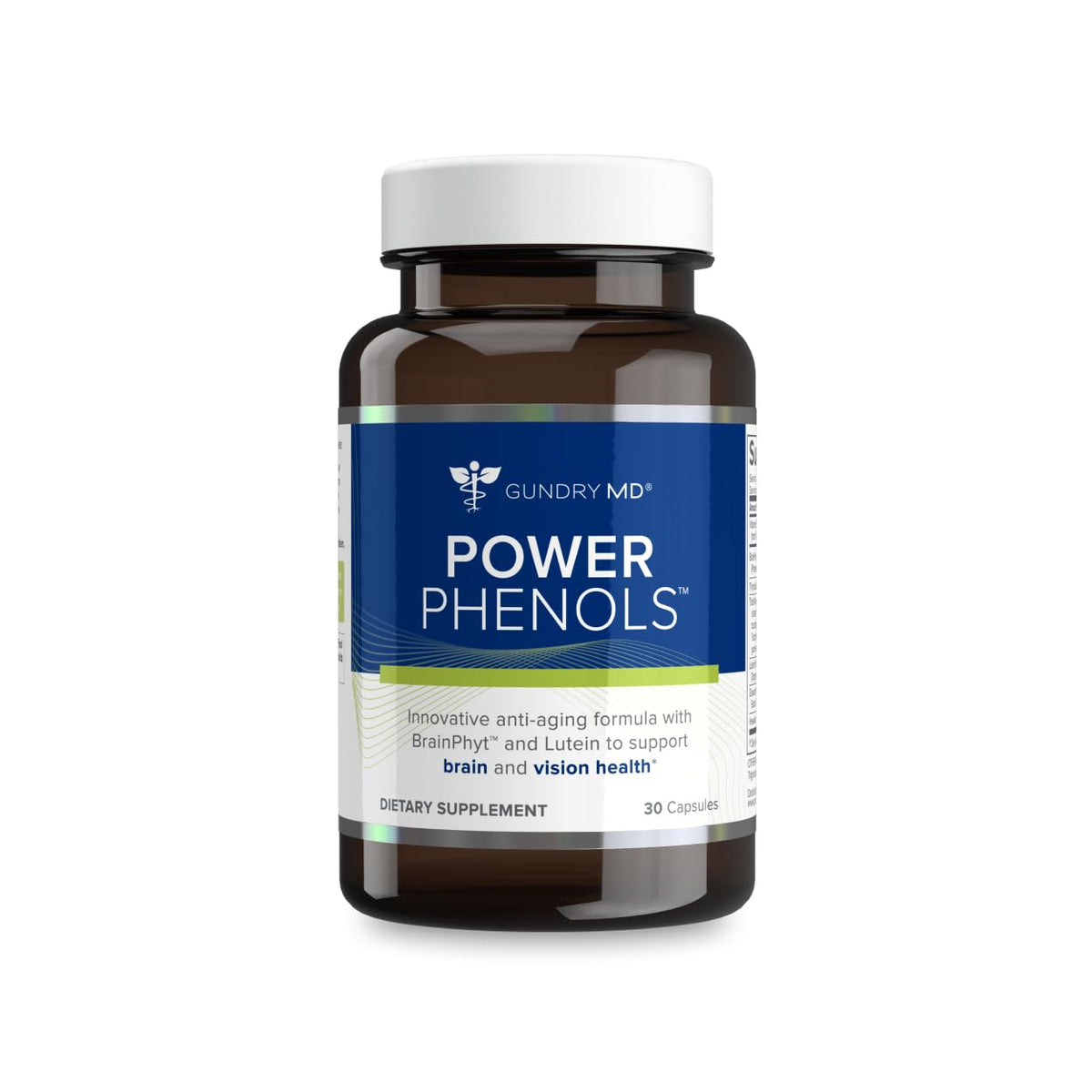 Buy supplements Gundry MD Power Phenols Brain Health Supplement for Cognition, Focus, Motivation, Productivity, and Energy - (30 Servings) - Vitaza UK Supplements UK