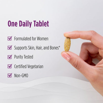 Buy supplements Nordic Naturals Women’s Multivitamin One Daily - Skin, Hair, Energy, & Bone Support - Immunity Supplement - Vitaza UK Supplements UK