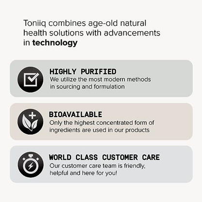 Ultra High Purity Hyaluronic Acid Capsules - 95%+ Highly Purified and Highly Bioavailable ToniiqBuy Supplements Australia