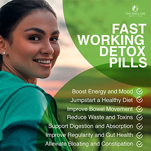 Colon Cleanser Detox. Premium 15 Day Fast-Acting Detox Cleanse Diet Pills, Probiotic THE ENCLARE NUTRITIONBuy Supplements Australia
