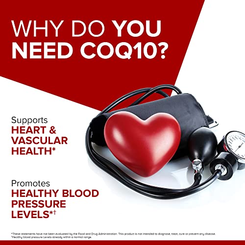 Qunol CoQ10 200mg Softgels, Ultra CoQ10 - Ultra High Absorption Coenzyme Q10 Supplem QunolBuy Supplements Australia