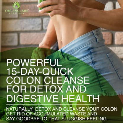 Colon Cleanser Detox. Premium 15 Day Fast-Acting Detox Cleanse Diet Pills, Probiotic THE ENCLARE NUTRITIONBuy Supplements Australia