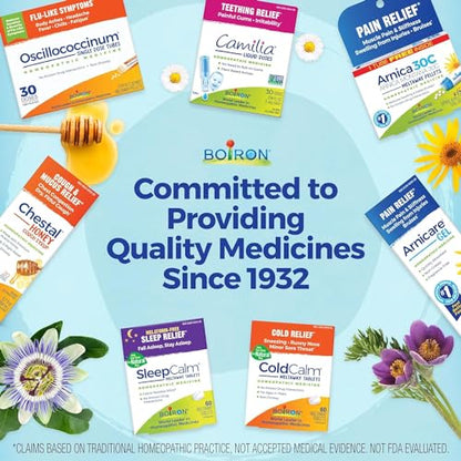 Boiron StressCalm for Relief of Stress, Anxiousness, Nervousness, Irritability, and Fatigue - 60 Count BoironBuy Supplements Australia