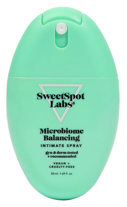 SweetSpot Labs Microbiome Balancing Feminine Spray, Deodorant Spray for External Vaginal Odor & pH