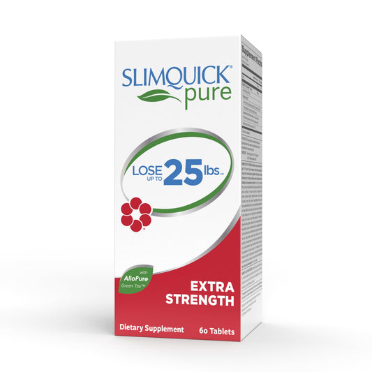 Buy supplements Slimquick Pure 3x Extra Strength Pill for Women, Helps Achieve Weight Goals, Helps Metabolism, Lose Excess Water, Keeps Full for Longer with Green Tea Extract - Vitaza UK Supplements UK