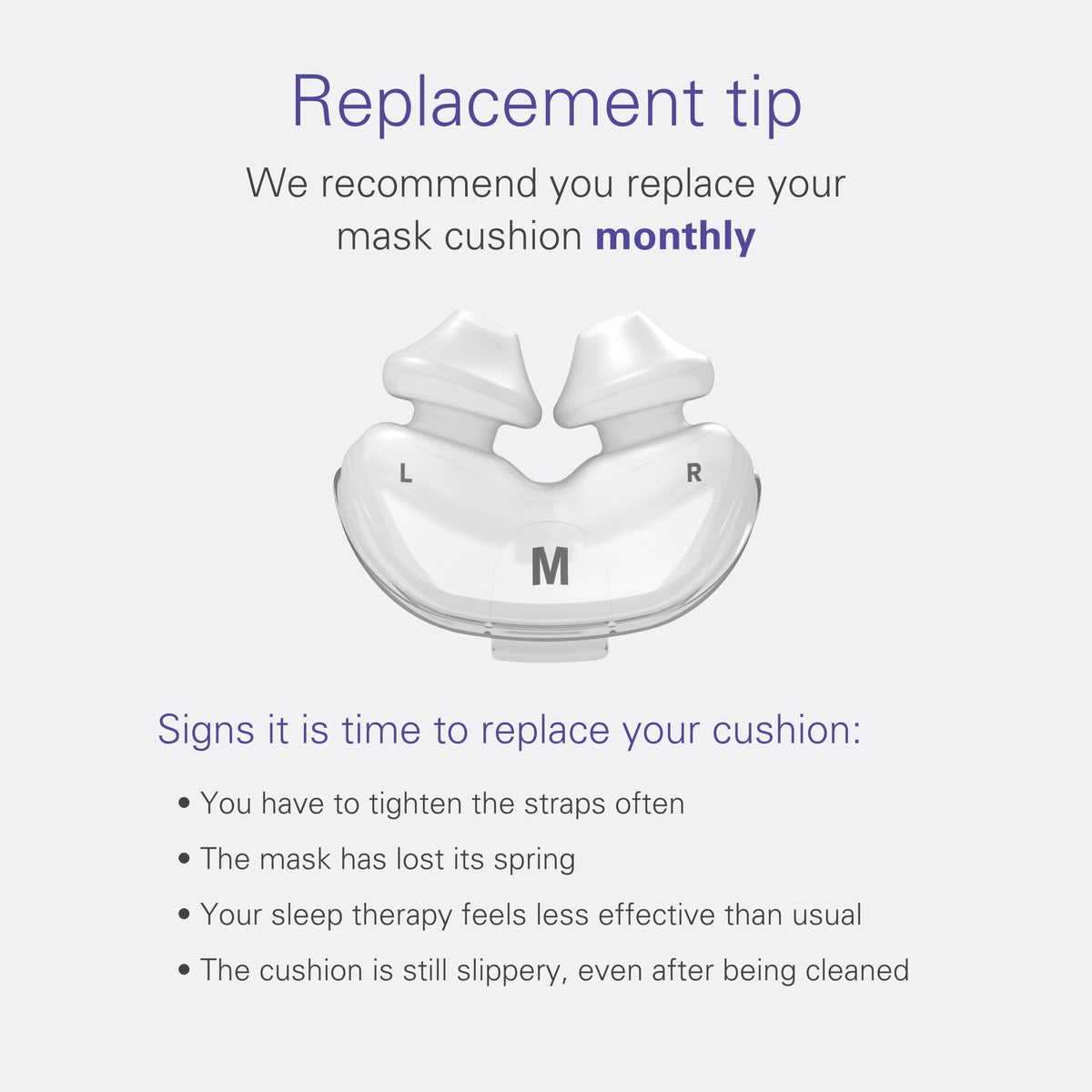 ResMed AirFit P10 Nasal Pillow Replacement Cushion - Medium ResMedBuy Supplements Australia