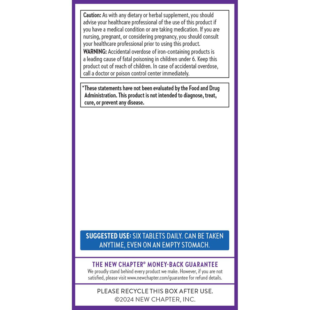 New Chapter Tiny Tabs Multivitamin with 20+ Nutrients for Immune, Cellular Energy & Stress Support, Including Vitamin D3 + B Vitamins, 192 Count New ChapterBuy Supplements Australia