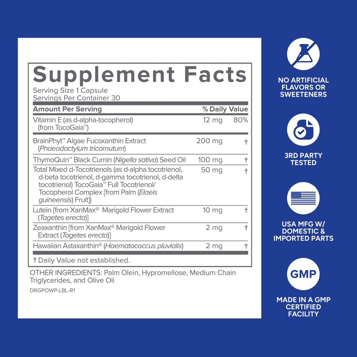 Buy supplements Gundry MD Power Phenols Brain Health Supplement for Cognition, Focus, Motivation, Productivity, and Energy - (30 Servings) - Vitaza UK Supplements UK