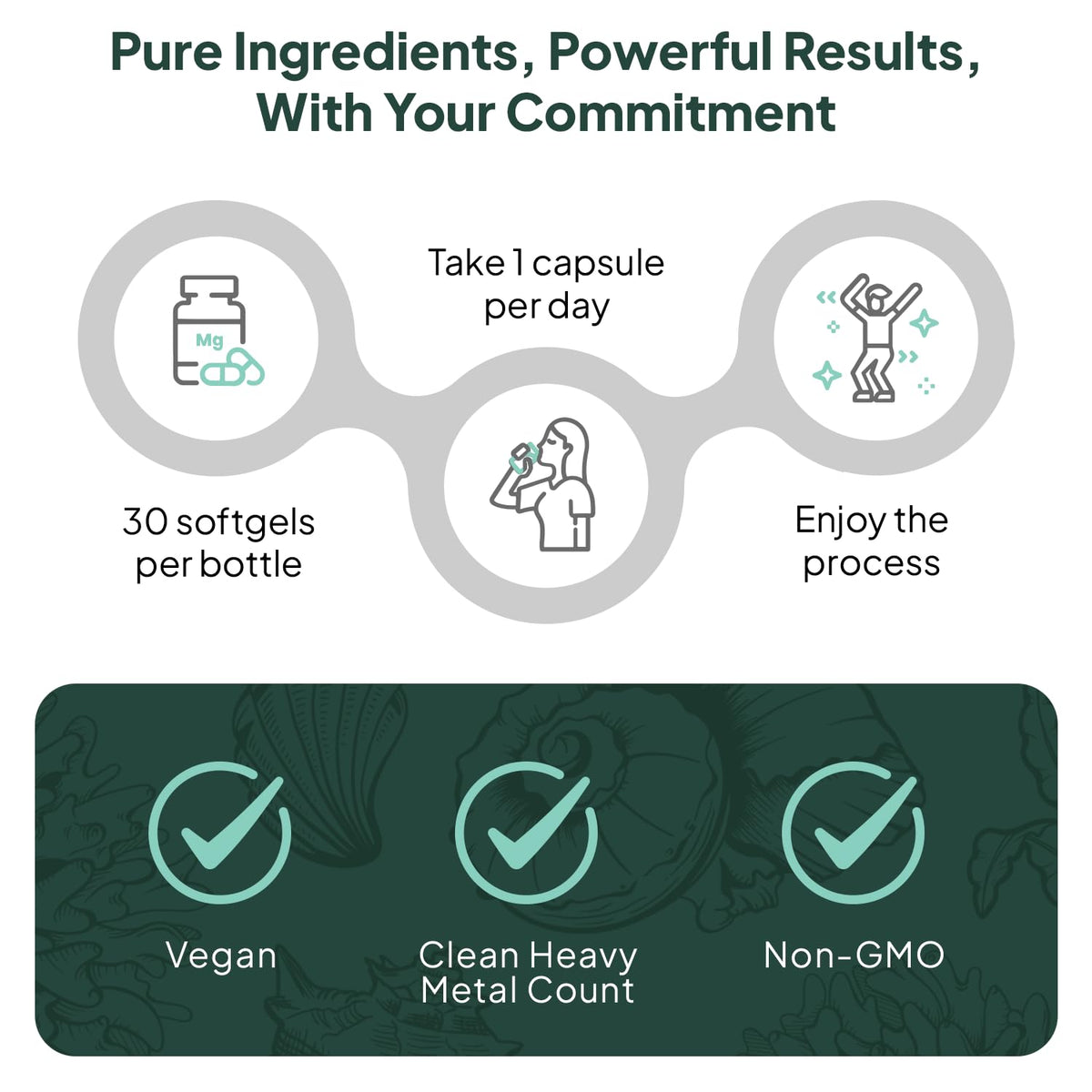 Buy supplements Organics Ocean Better D3 + K2-100% Organic VIT D3 and K2 Supplements with Maximum Bioavailability - Supports Bone Density, Calcium Balance - Vitaza UK Supplements UK