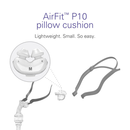ResMed AirFit P10 Nasal Pillow Replacement Cushion - Medium ResMedBuy Supplements Australia
