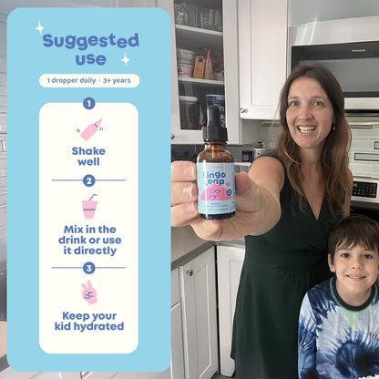 Buy supplements JoySpring LingoLeap – Liquid Kids Formula with Zeolite Clinoptilolite, Methylated B12 & Vitamin D3 | Gentle Daily Support for Kids’ Wellness - Vitaza UK Supplements UK