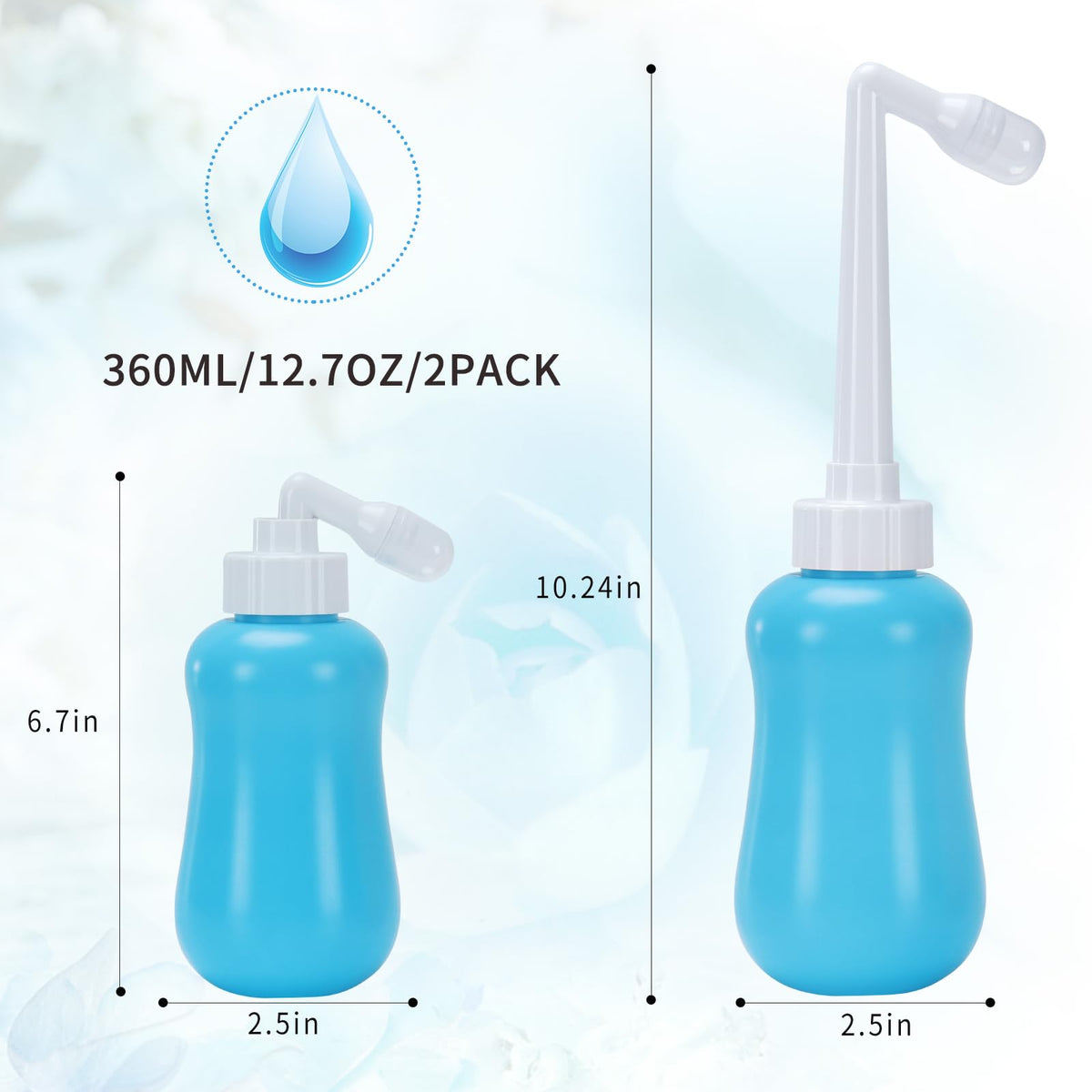 Peri Bottle for Postpartum Care, Postpartum Essentials, Feminine Care FOOFOOBuy Supplements Australia