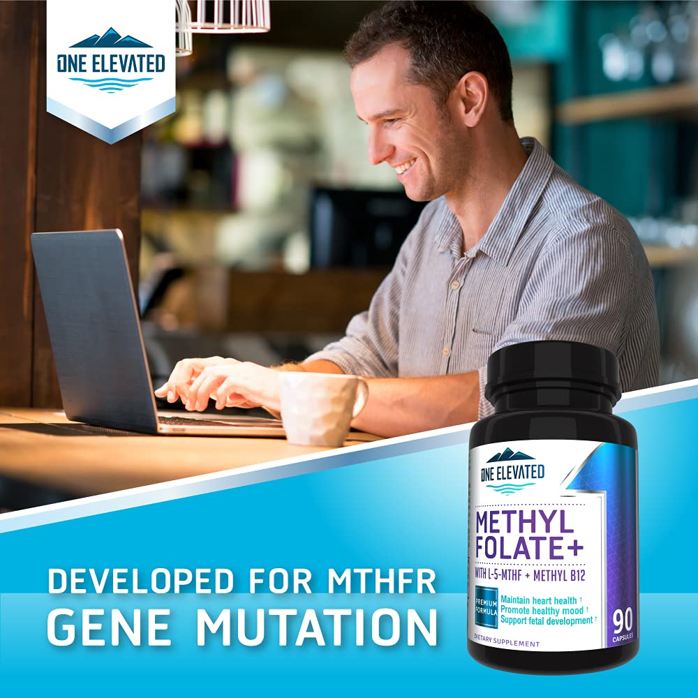 Buy supplements Double Strength & Most Bioactive Methyl Folate! Uniquely Formulated with Highest Pharmaceutical Grade Methylcobalamin (B12), Niacin, B1, B2 B6. - Vitaza UK Supplements UK