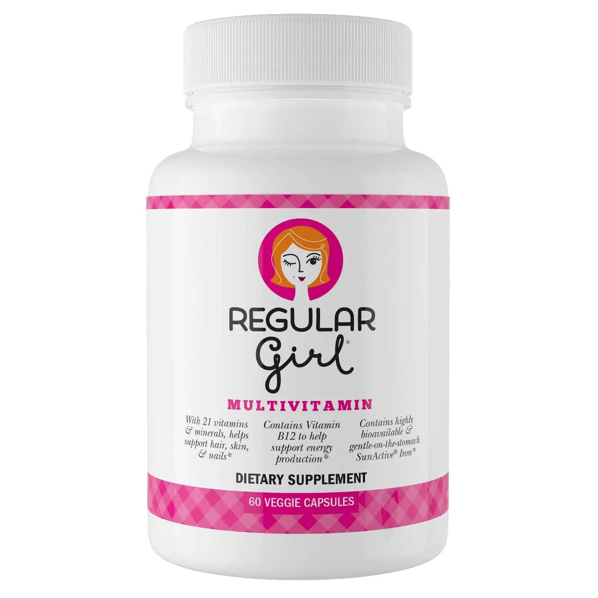 Regular Girl, Women's Multivitamin, 60 Capsules Regular Girl