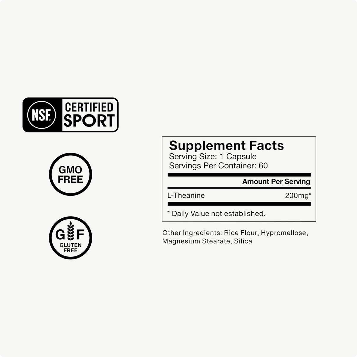 Buy supplements Momentous L-Theanine Supplement - 200 mg Capsules to Promote Relaxation & Focus - NSF Certified for Sport - Vitaza UK Supplements UK