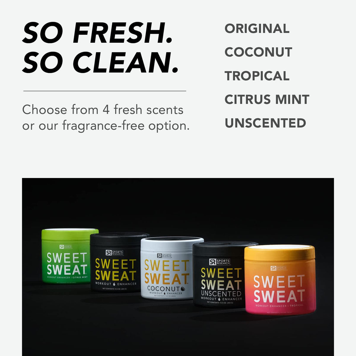 Sports Research Sweet Sweat 'Workout Enhancer' Gel XL Jar - Maximize Your Exercise Sports ResearchBuy Supplements Australia