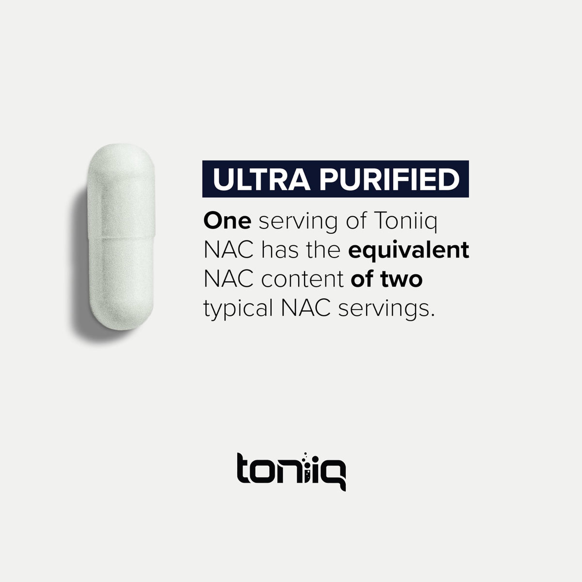 Buy supplements Toniiq 1300mg NAC - 4 Month Supply - Min. 98%+ Tested Purity - Ultra High Strength Bioavailable NAC Cysteine Supplement - 240 Vegetarian N Acetyl Cysteine - Vitaza UK Supplements UK