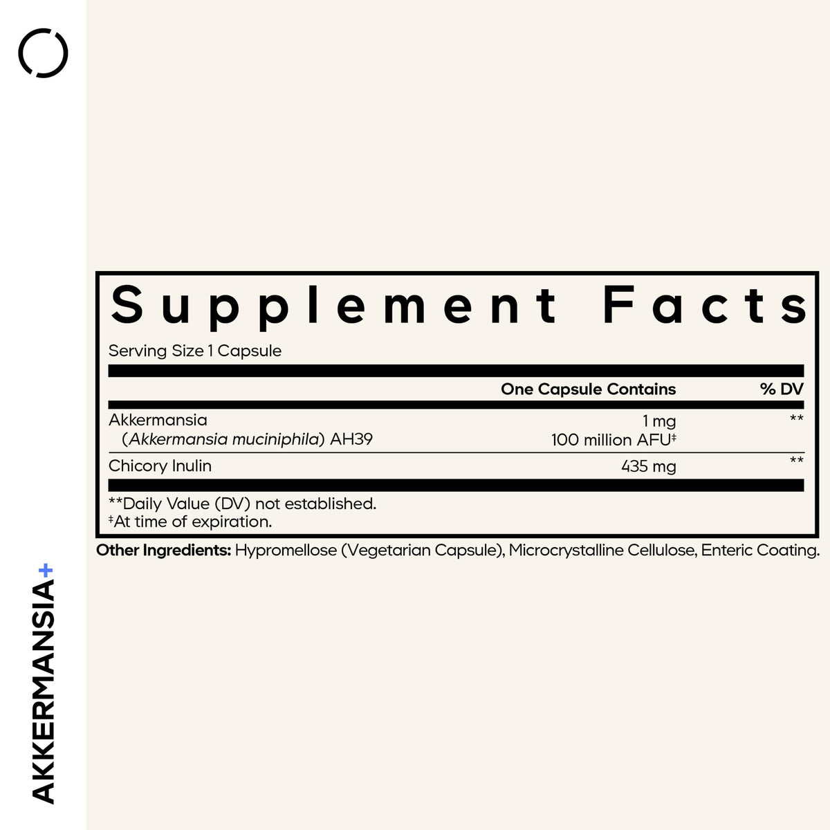 Buy supplements Codeage Akkermansia Muciniphila Probiotic Supplement - 3-Month Supply of Akkermansia & Chicory Inulin - Daily Synbiotic Probiotic Chicory Root - 100 Million AFUs - Gluten-Free - 90 Capsules - Vitaza UK Supplements UK