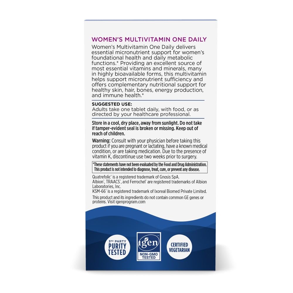 Buy supplements Nordic Naturals Women’s Multivitamin One Daily - Skin, Hair, Energy, & Bone Support - Immunity Supplement - Vitaza UK Supplements UK