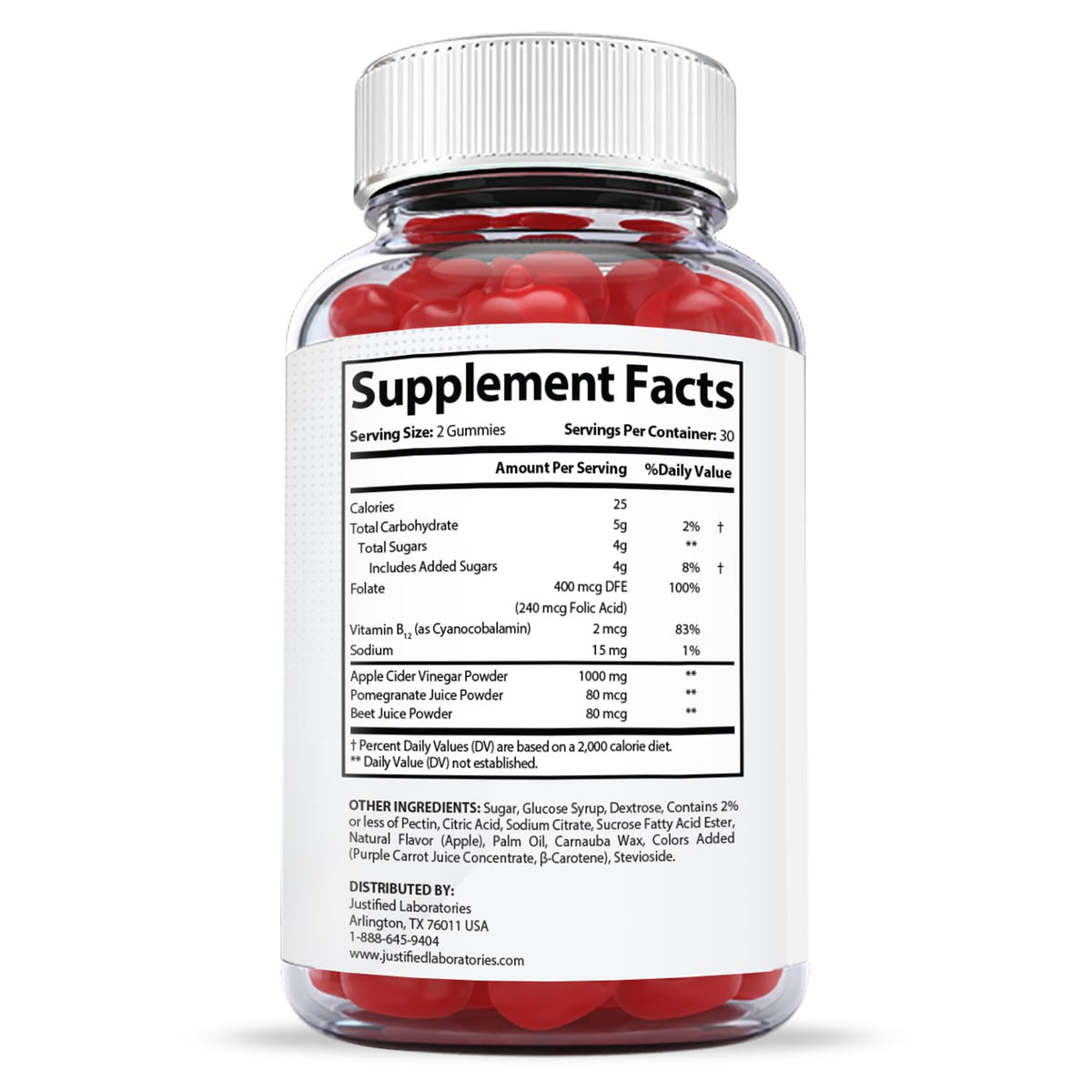 Justified Laboratories (3 Pack X Slim Keto ACV Gummies 1000MG Xslim Vegan Non GMO Justified LaboratoriesBuy Supplements Australia