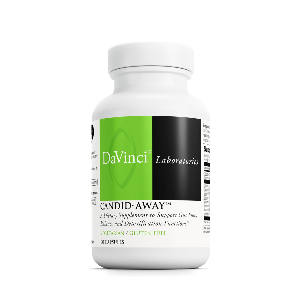 Buy supplements DAVINCI Labs Candid-Away - Digestive Gut Health Support, Immune System Support with Digestive Enzymes, Calcium, Magnesium & More - Vitaza UK Supplements UK