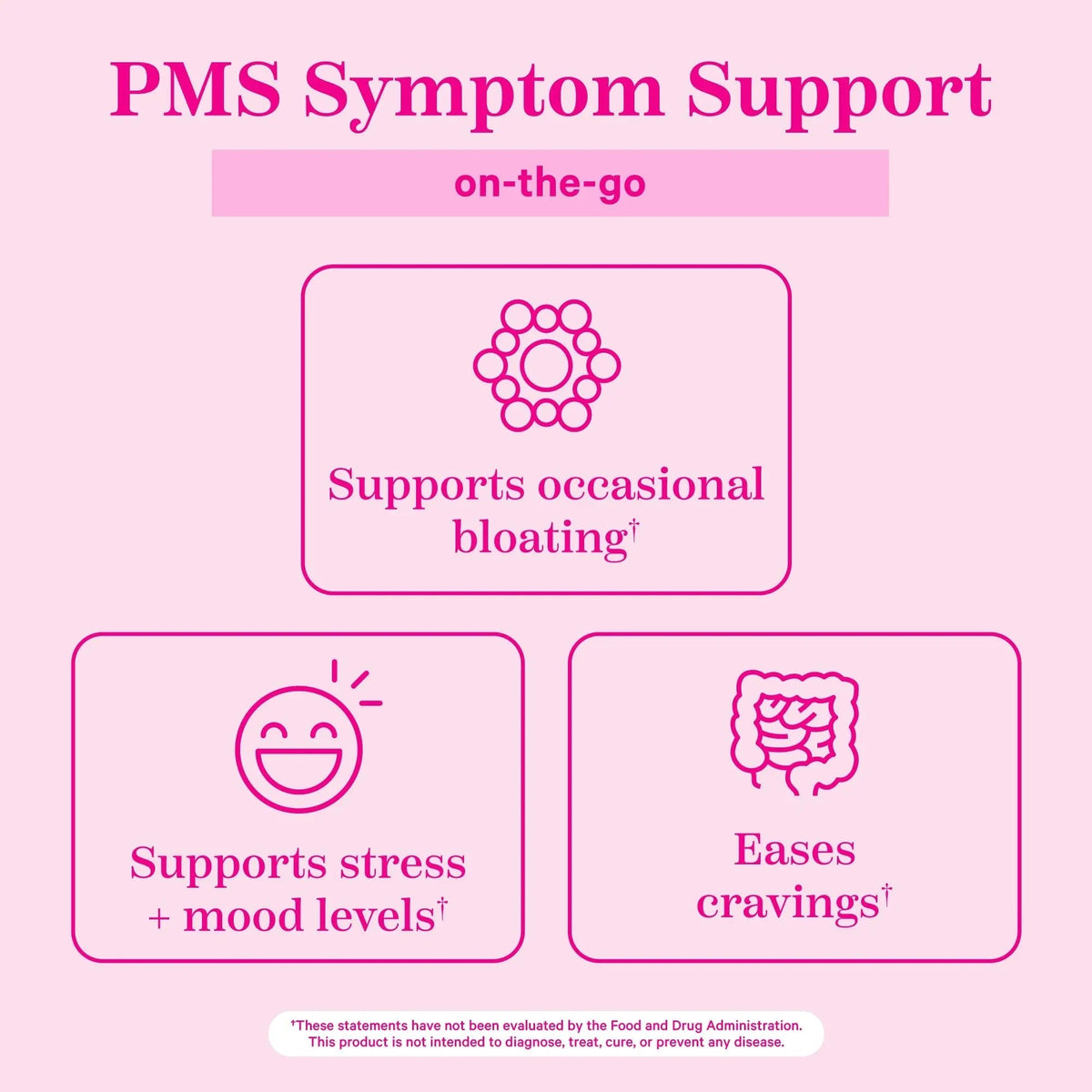 Pink Stork Organic PMS Support Sweets for Teens and Women - Simple & Natural Ingredients Vitamin B6 and Peppermint Pink StorkBuy Supplements Australia