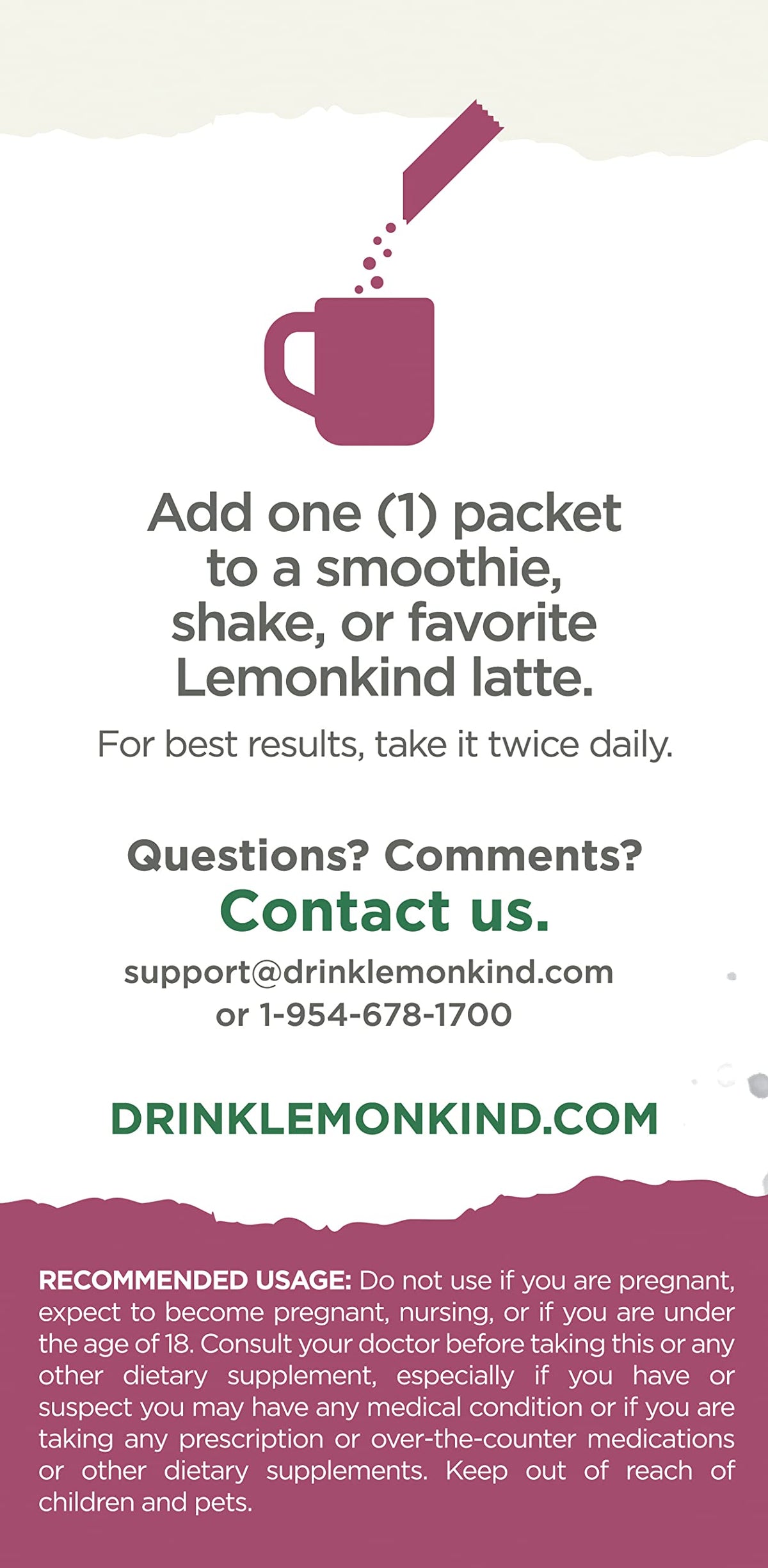 LEMONKIND Organic Zero Calorie Control - Healthy Supplement for Controling Snacking LEMONKINDBuy Supplements Australia