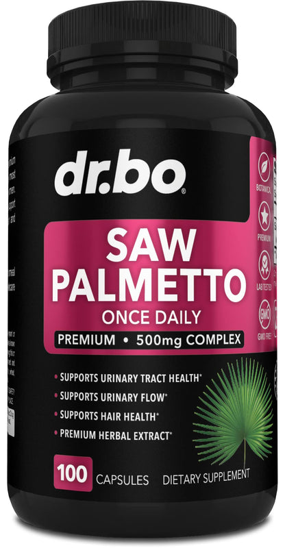 Saw Palmetto for Women Hair Loss - DHT Blocker for Women Hair Growth Plus Bladder 