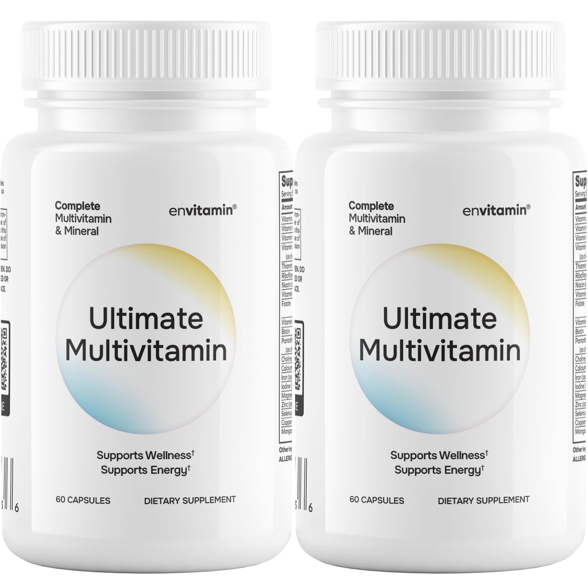 envitamin Ultimate Multivitamin Multimineral and Superfood with 42 Fruit and Vegetable Blend, 60 Count (Ultimate 2 Pack) envitaminBuy Supplements Australia