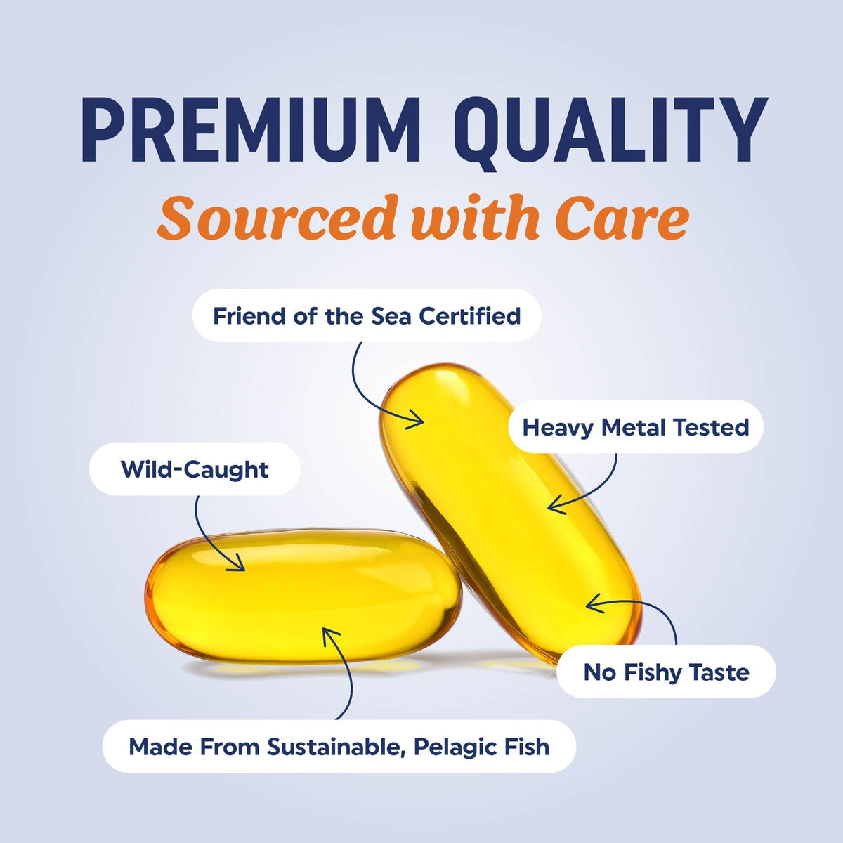 Buy supplements Triple Strength DHA Omega 3 Fish Oil 3600 mg | Over 2100mg Omega-3 Fatty Acids with 860mg of DHA | 1300mg EPA | Best Essential Fatty Acids - Vitaza UK Supplements UK
