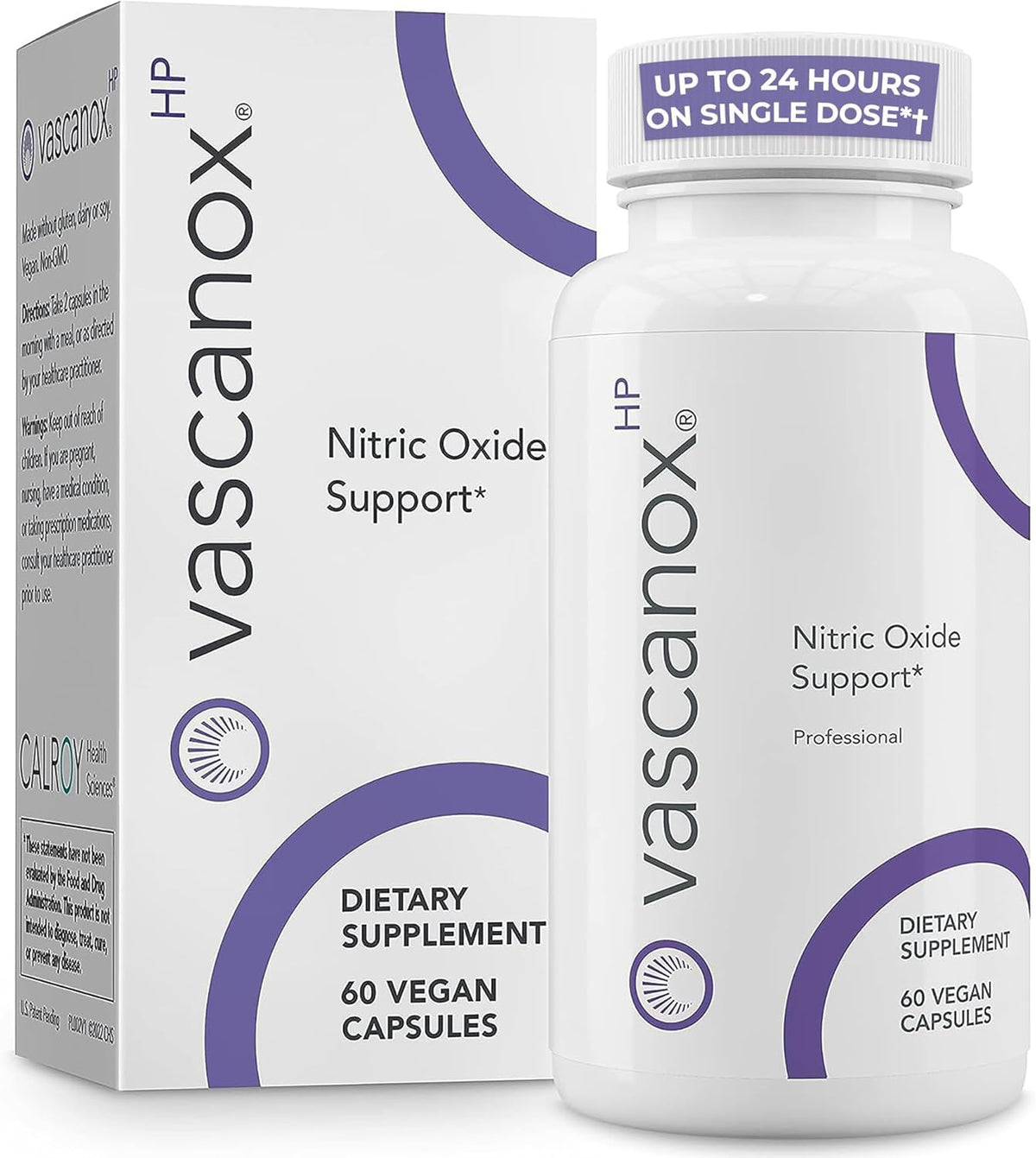 Buy supplements Calroy Health Sciences Vascanox HP - Next Generation Nitric Oxide Support - Up to 24 Hours on Single dose*+ - Vitaza UK Supplements UK