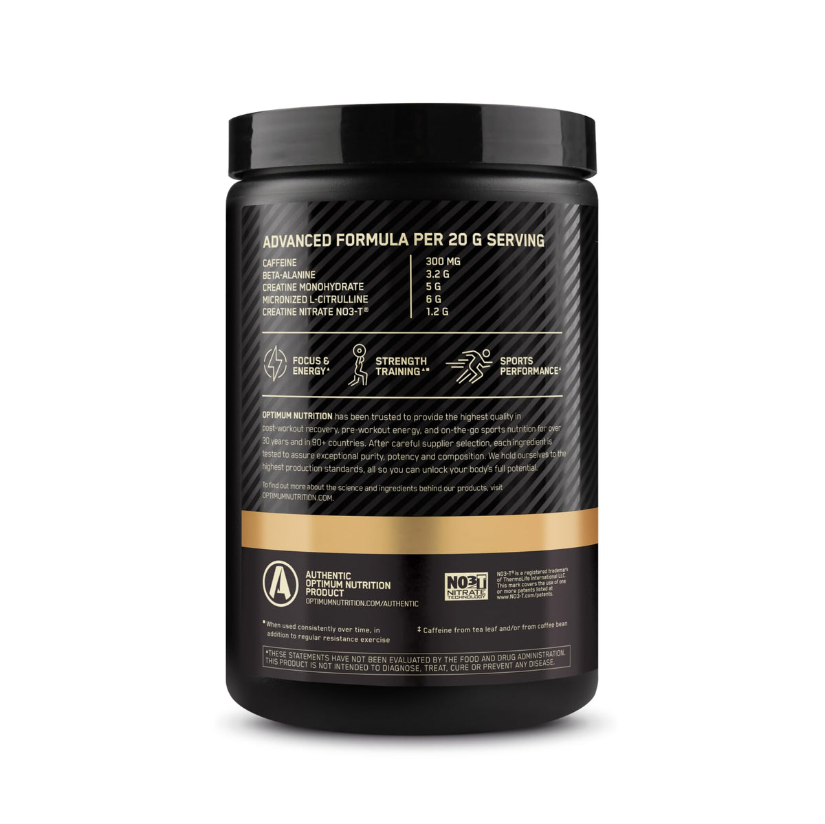 Optimum Nutrition Gold Standard Pre Workout Advanced, with Creatine, Beta-Alanine Optimum NutritionBuy Supplements Australia