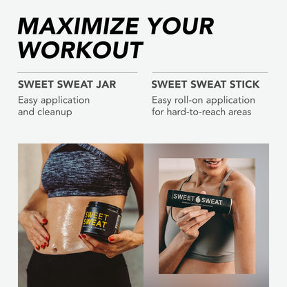 Sports Research Sweet Sweat 'Workout Enhancer' Gel XL Jar - Maximize Your Exercise Sports ResearchBuy Supplements Australia