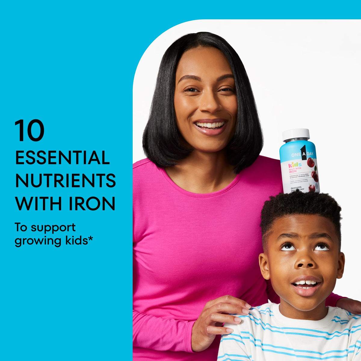 Buy supplements One A Day Kids Multivitamin with Iron Gummy, Vitamin D, Vitamin C, E, Zinc for Immune Support, Gummy Vitamins, Kids Multivitamin Gummies with Iron - Vitaza UK Supplements UK